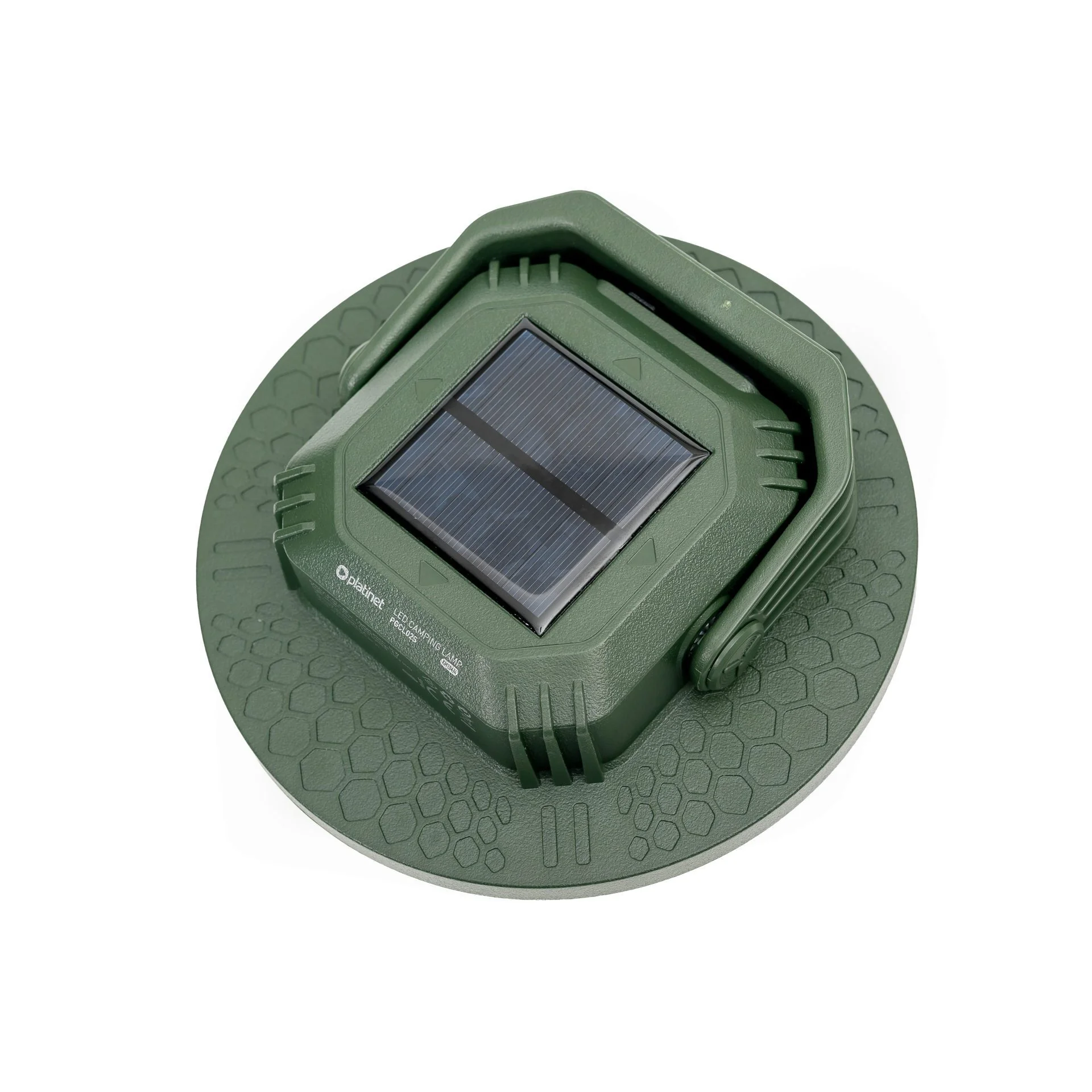 PLATINET Solar LED Campinglaterne, robuste Lampe mit 3 Modi