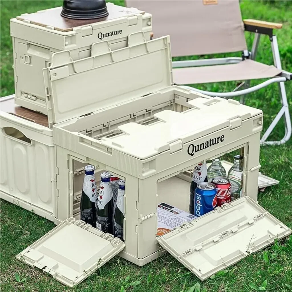 ROCKBROS Qunature Klappkiste 30L mit Deckel Camping Faltbox Griff