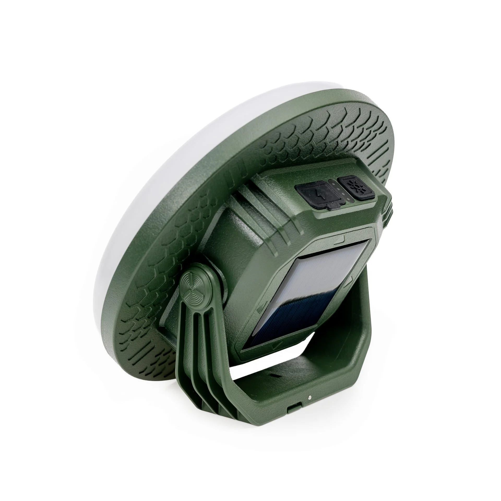 PLATINET Solar LED Campinglaterne, robuste Lampe mit 3 Modi
