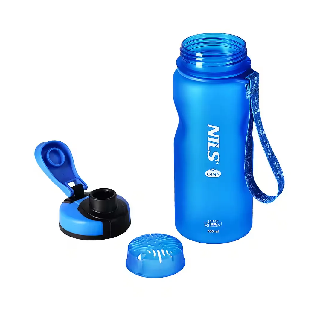 NILS CAMP Trinkflasche 600 ml Tritan für Sport Outdoor Camping