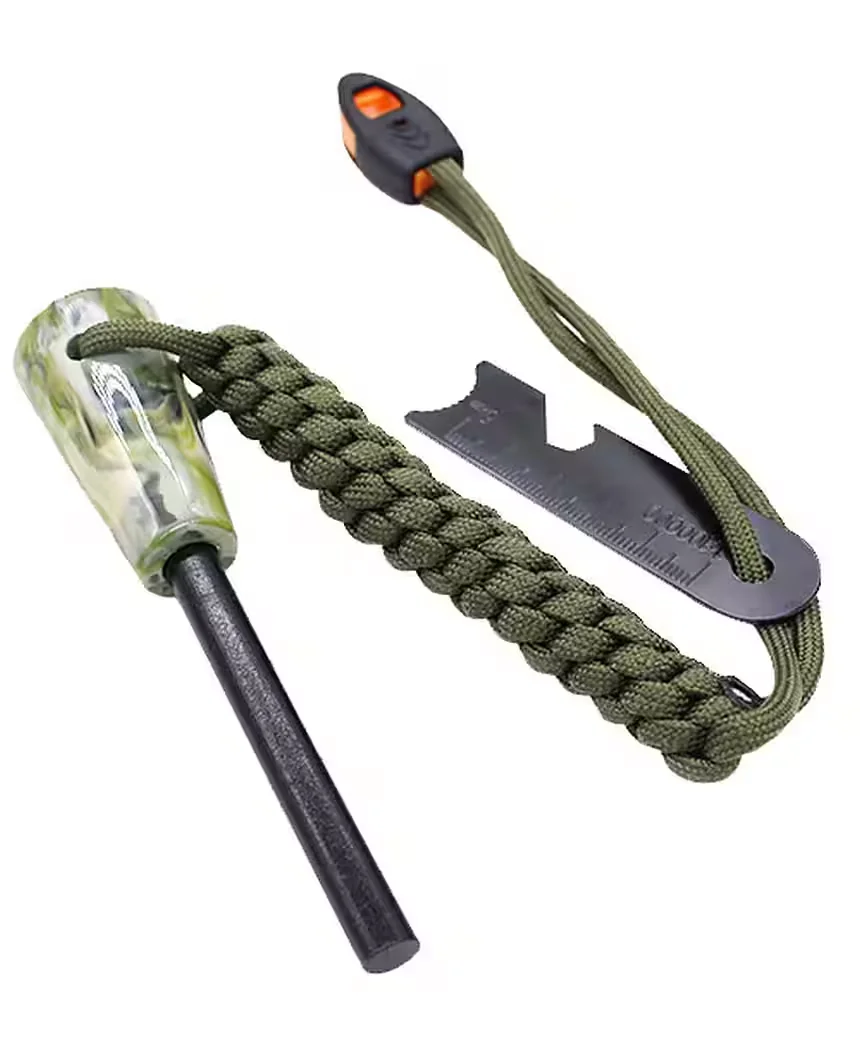 Relags Zündstahl Stone Feuerstarter grün Outdoor