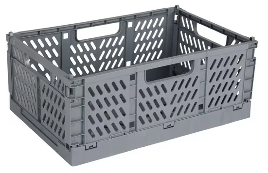 Buri Mini-Klappbox 30,5 x 20 cm Aufbewahrungsbox faltbare Klappkiste