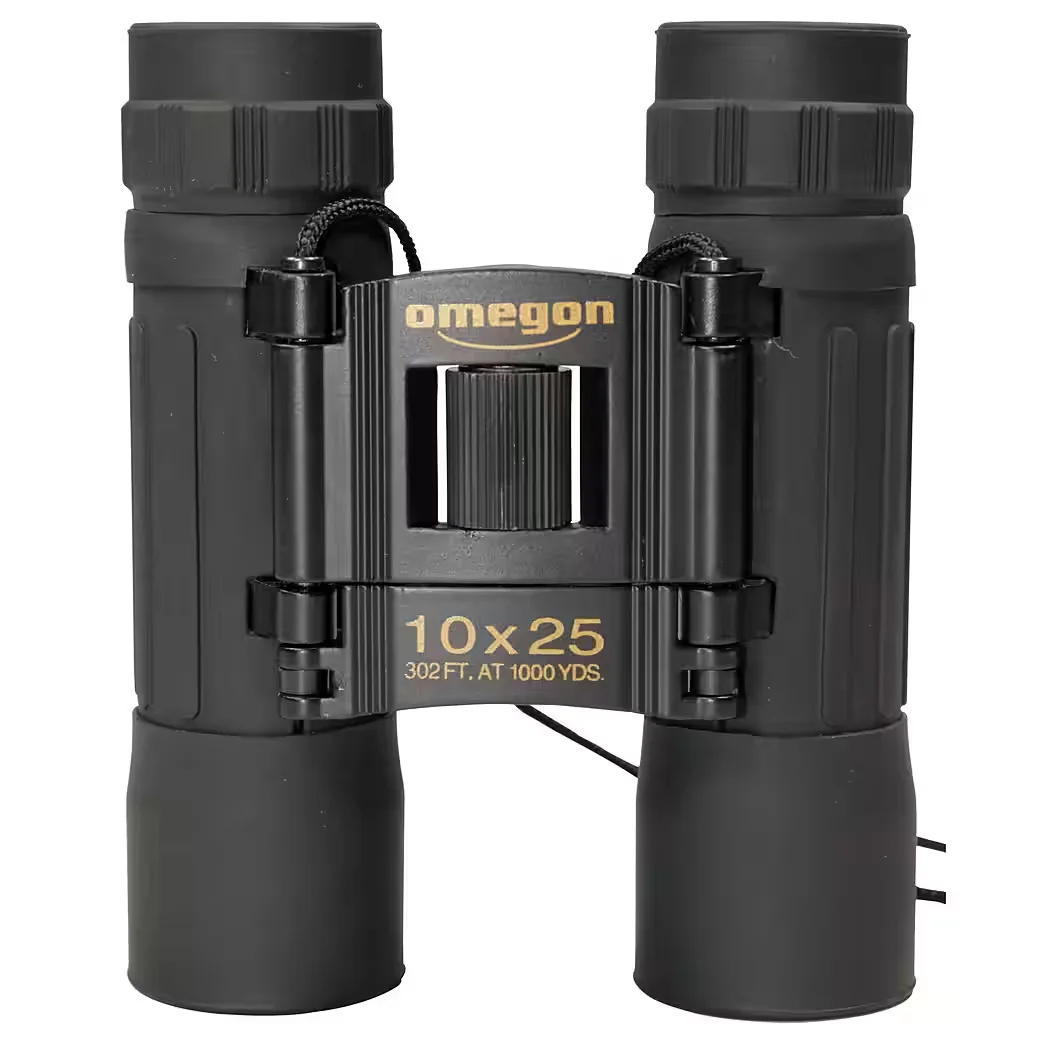 OMEGON Pocketstar 10x25 Taschenfernglas kompakt und leicht