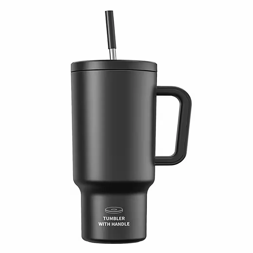 IBETTERTEC Thermosflasche 1,2 L Edelstahl doppelwandig Griffdeckel