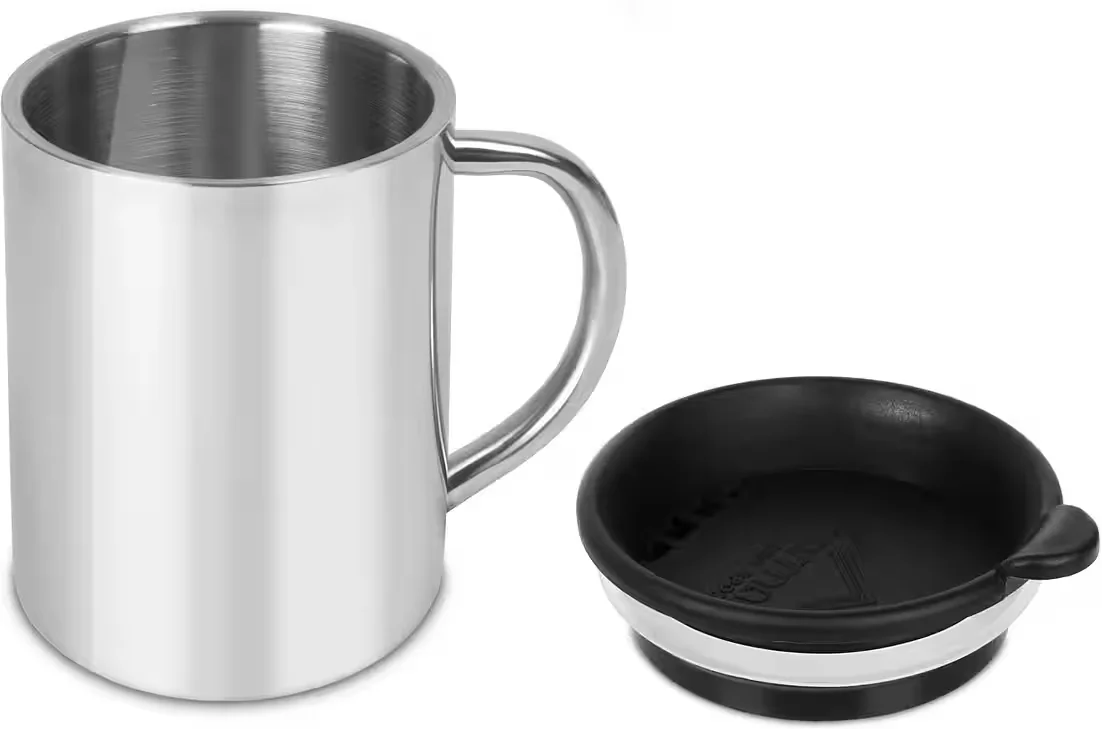 NORMANI Doppelwandiger Thermobecher mit Trinkdeckel Kaffee To Go