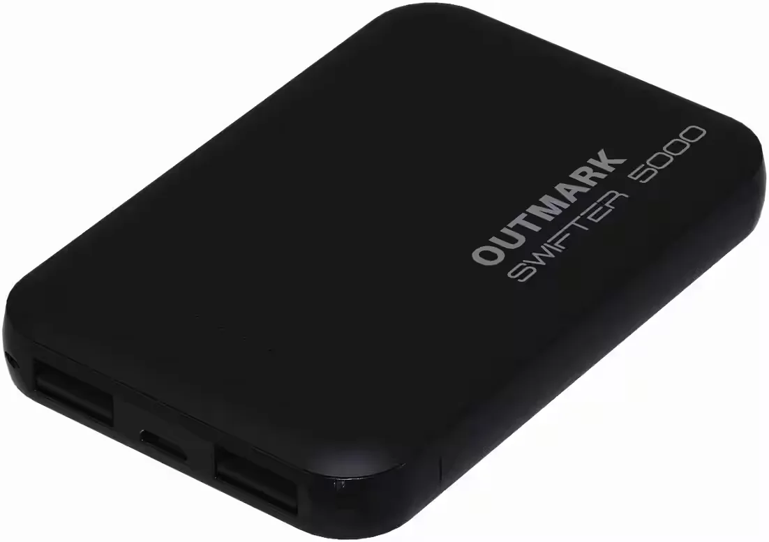 OUTMARK SWIFTER 5000 mAh Powerbank mit 2x USB-A, USB-C Eingang