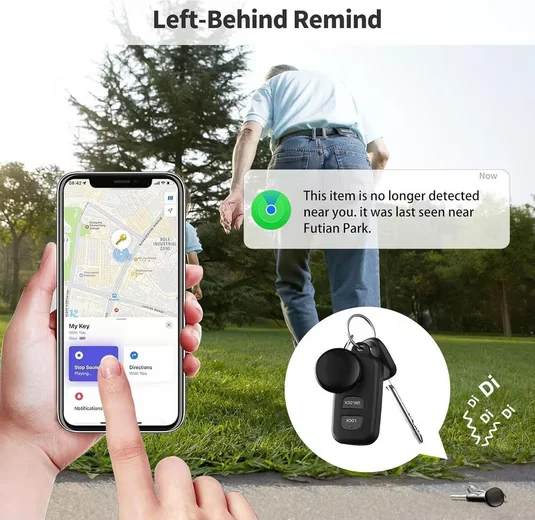 PEDETE GPS-Tracker 4er Set Bluetooth Schlüsselfinder Android iOS