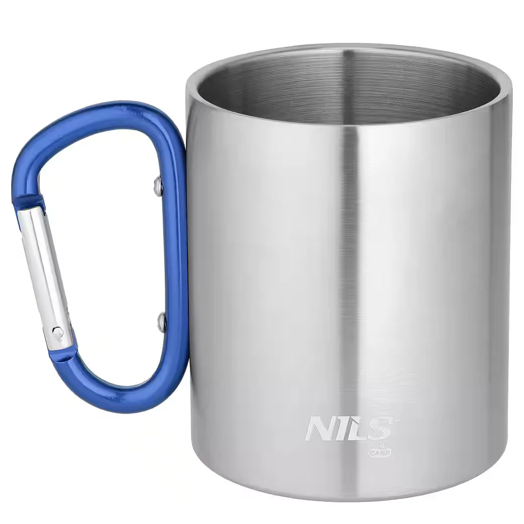 NILS CAMP Edelstahl Campingbecher Outdoorbecher
