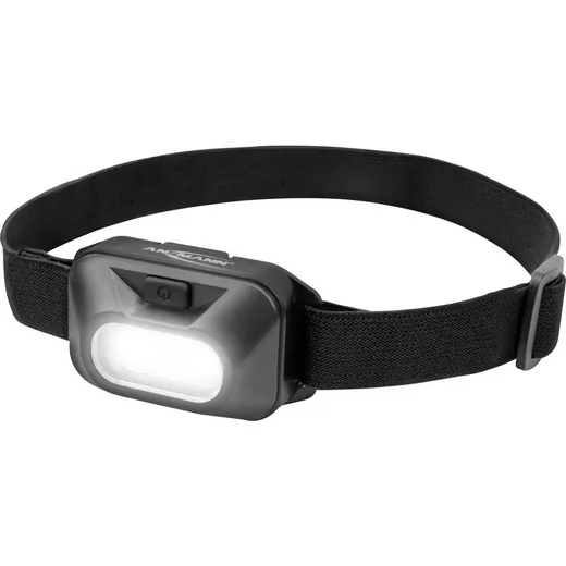 ANSMANN LED Stirnlampe batteriebetriebene Kopfleuchte 1600-0357