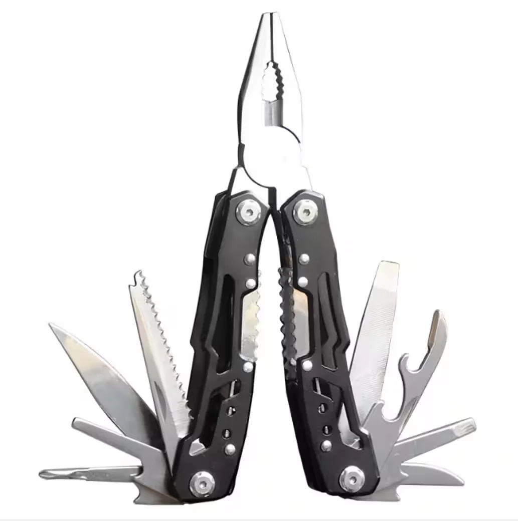 IBETTERTEC Multitool aus Edelstahl mit Klappzange Säge Messer