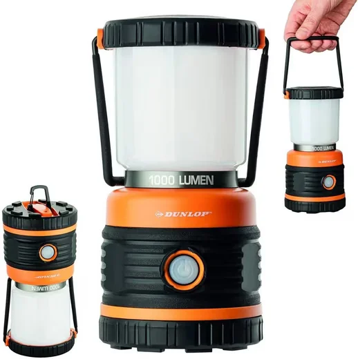 Dunlop LED Outdoor Gartenlampe Campingleuchte