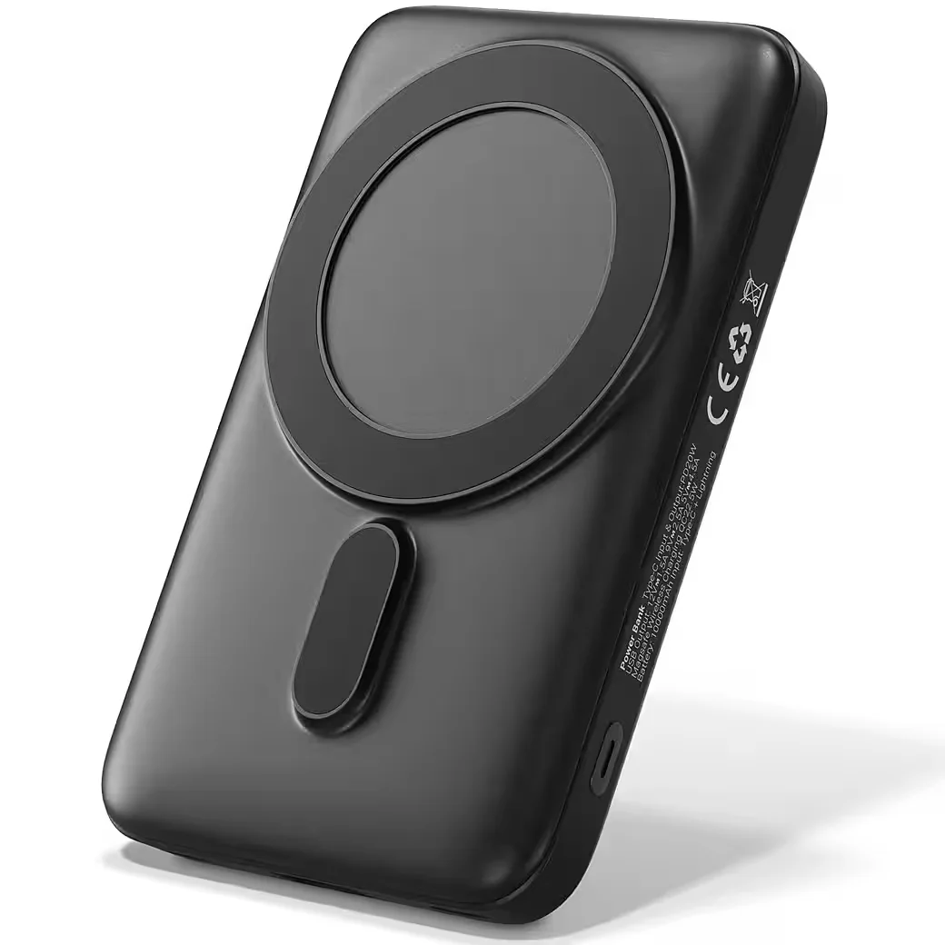 VIESTA Powerbank 10000 mAh 22,5 W Schwarz mit Schnellladen