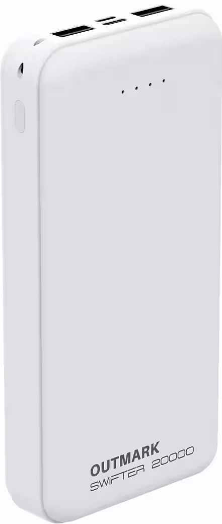 OUTMARK SWIFTER Powerbank 20000 mAh, 2x USB-A, USB-C Eingang