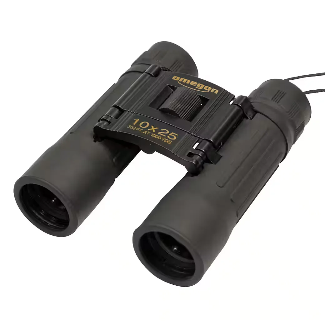 OMEGON Pocketstar 10x25 Taschenfernglas kompakt und leicht