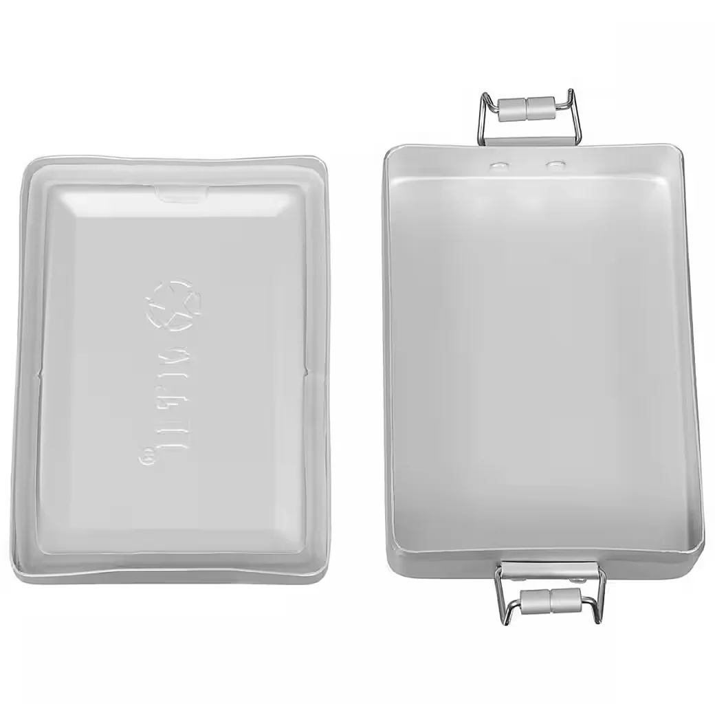 MFH Aufbewahrungsbox Aluminium wasserdicht silber Outdoor