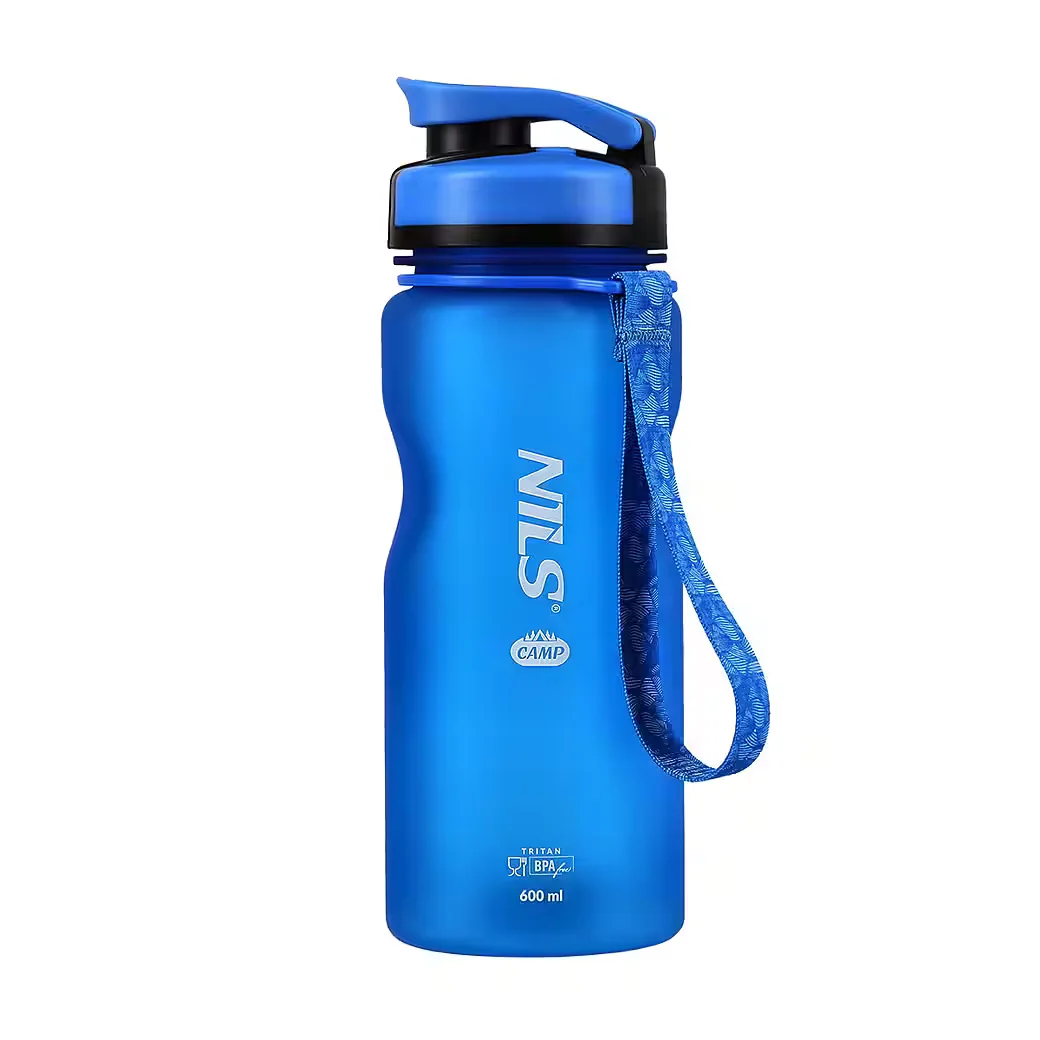 NILS CAMP Trinkflasche 600 ml Tritan für Sport Outdoor Camping