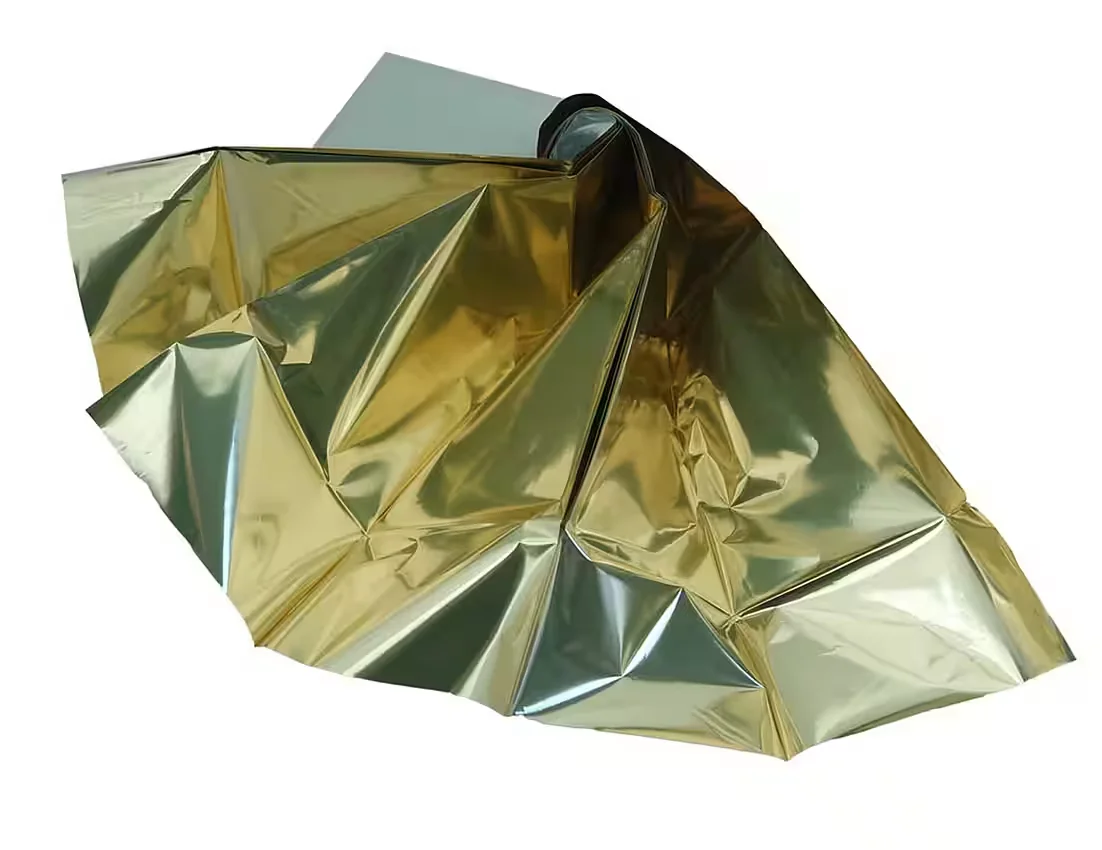 HANS HEPP Notfalldecke Silber Gold 210 x 160 cm Rettungsdecke