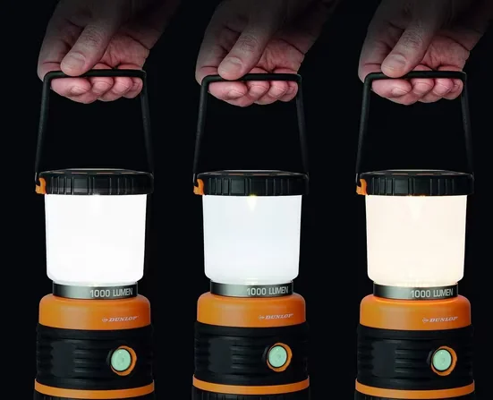 Dunlop LED Outdoor Gartenlampe Campingleuchte