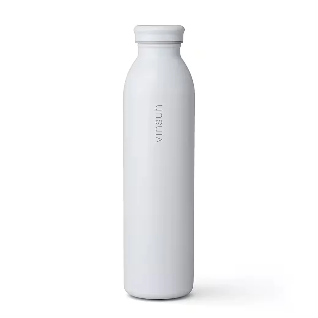 VINSUN Isolierflasche Edelstahl 600 ml doppelwandig BPA-frei