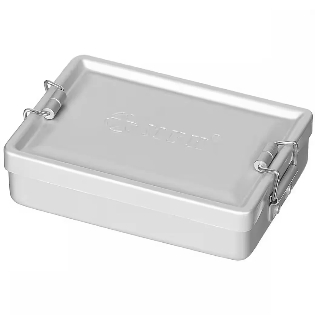 MFH Aufbewahrungsbox Aluminium wasserdicht silber Outdoor