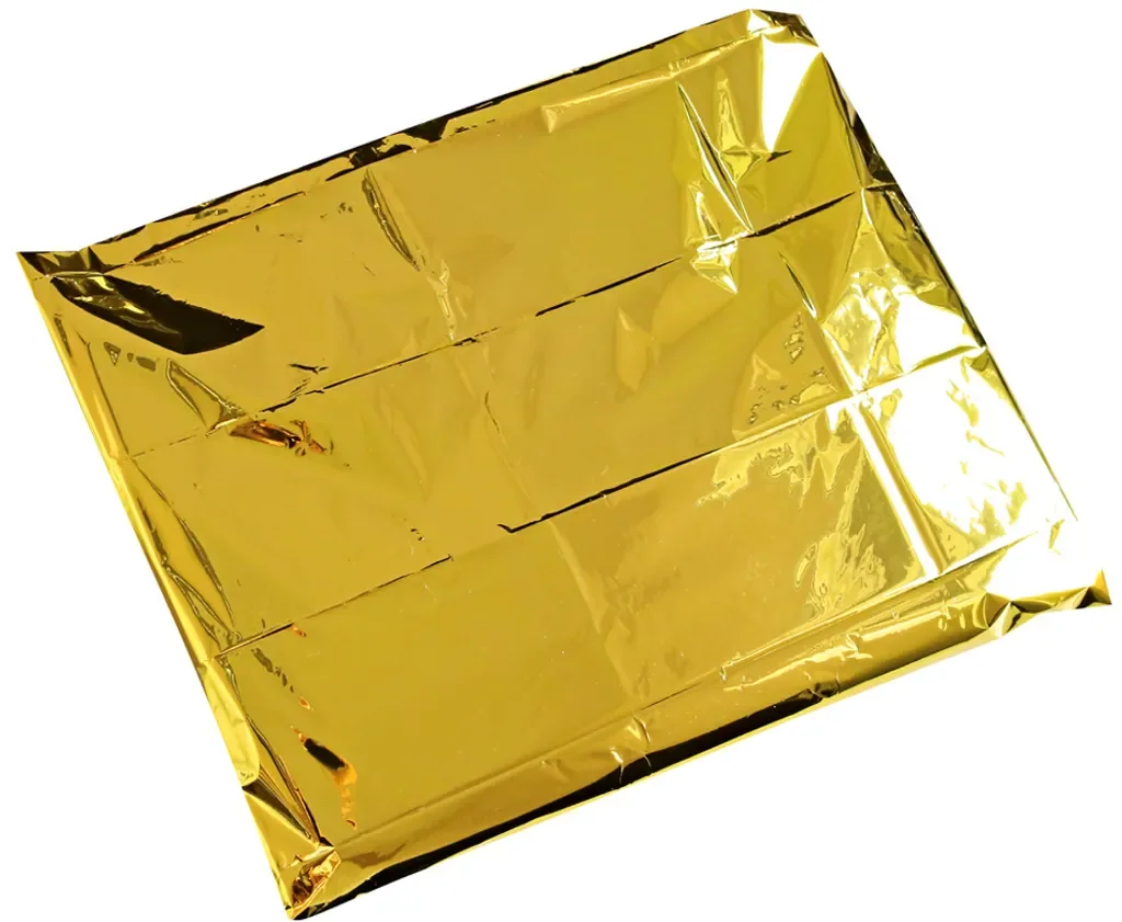 Hygostar Rettungsdecke 160 x 210 cm silber gold Franz Mensch