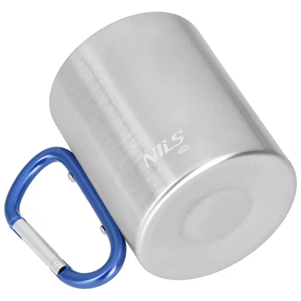 NILS CAMP Edelstahl Campingbecher Outdoorbecher